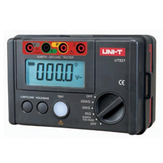 Multímetro Digital UNI-T UT521 con Retroiluminación y Retención de Datos