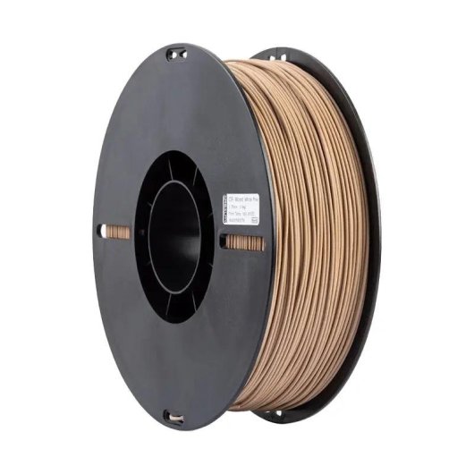 Filamento Wood Fiber Creality 3301130001 White Pine 1,75 mm Resistente Fácil Impresión