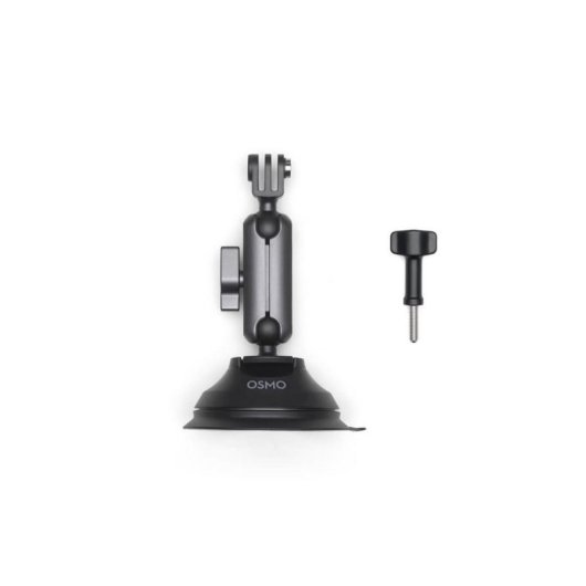 Soporte de Ventosa para Cámara DJI Osmo Action, Montaje para Bicicleta, Negro