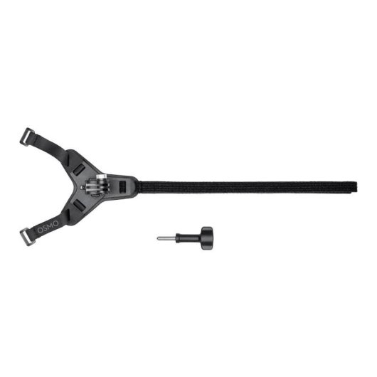 Support Caméra DJI Osmo Action Casque Menton Noir