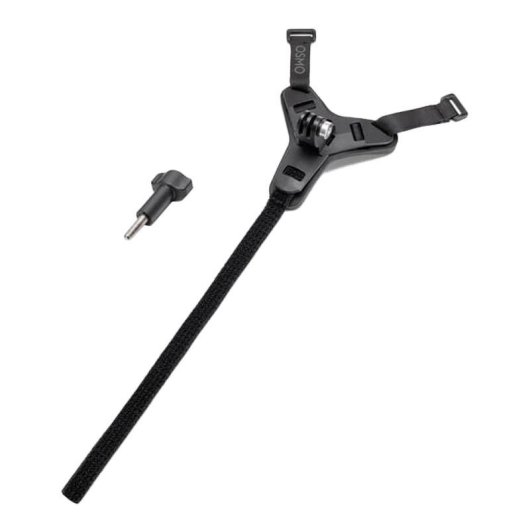 Support Caméra DJI Osmo Action Casque Menton Noir