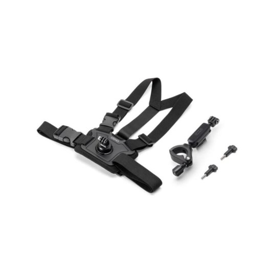 Kit Accessoires Vélo DJI Osmo Action, Monture Poitrine et Guidon
