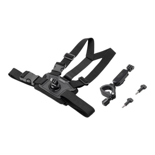Kit Accessoires Vélo DJI Osmo Action, Monture Poitrine et Guidon