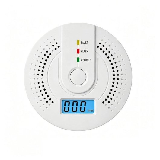 Detector de Monóxido de Carbono Autrucker Portátil Sensor Electroquímico Alarma 85dB