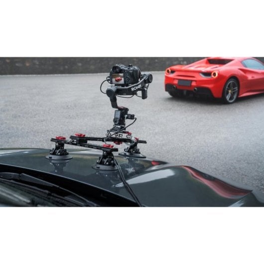 Estabilizador de cámara DJI RS 2 Manual 3 Ejes Negro 1/4" Universal 360°