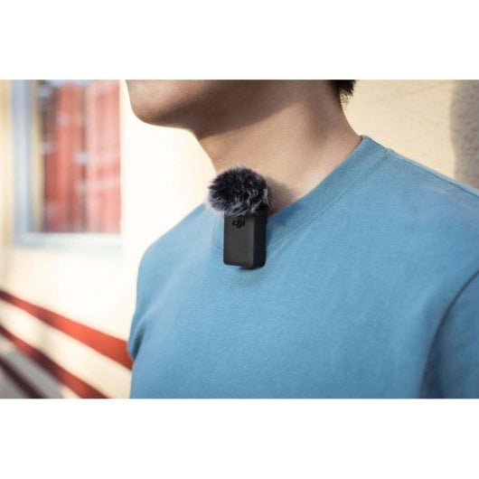 Micrófono DJI Wireless Transmisor de contacto inalámbrico con parabrisas
