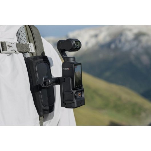 Montura Expansora DJI Osmo Pocket 3 Adaptador Universal Preto