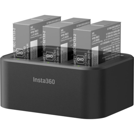 Carregador de baterias Insta360 Fast Charge Hub para Ace Pro 2/Ace Pro/Ace
