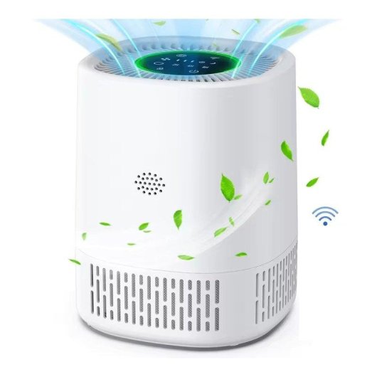 Luftreiniger 3 in 1 Filter HEPA H13 Intelligente Steuerung App Stimme Schlafmodus