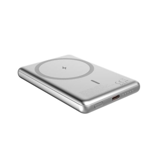 Bateria Externa DCU Tecnologic 5000 mAh Prateado