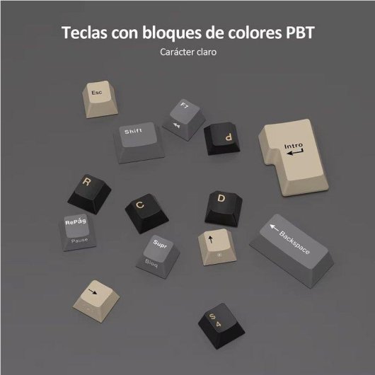 Tastatur Generica R75 kompakt RGB Hot-Swappable PBT Tasten kabelgebunden