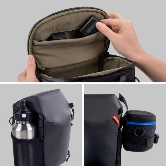 Schultertasche für Kamera PGYTECH P-CB-257 Universal Schwarz