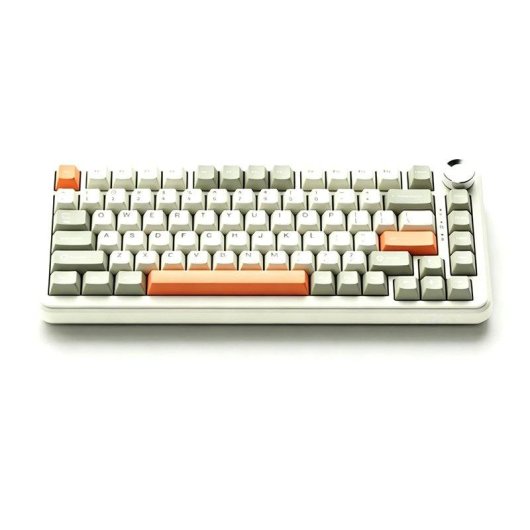 Tastatur Generisch AK820max 75% Kabellos Bluetooth 5.0 2.4G USB-C Hot Swappable RGB