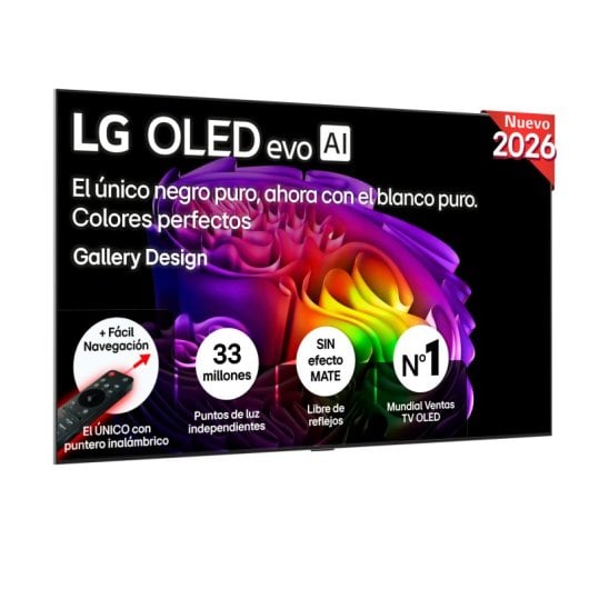 TV LG OLED evo AI OLED83G64LW 83" 4K UltraHD 120Hz Smart TV WebOS HDR10 Dolby Vision