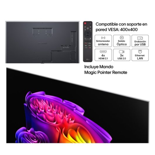 TV LG OLED evo AI OLED83G64LW 83" 4K UltraHD 120Hz Smart TV WebOS HDR10 Dolby Vision