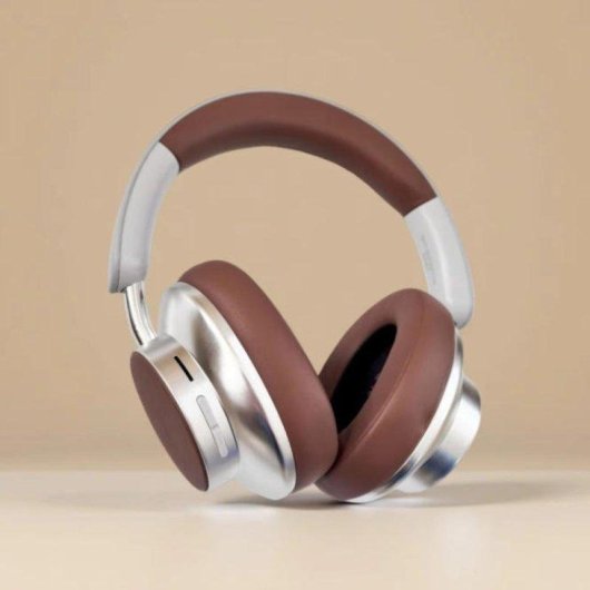 Auriculares Genéricos inalámbricos Bluetooth 5.3 con Cancelación de Ruido y Micrófono marrón