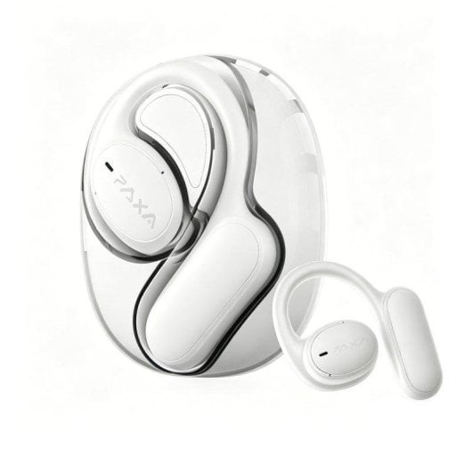 Auriculares Paxa Open Ear inalámbricos Bluetooth 5.4 para deporte y trabajo negros