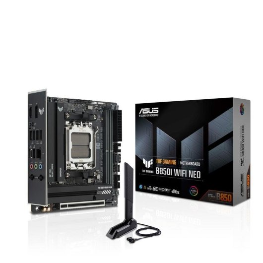 Scheda Madre ASUS TUF GAMING B850I WIFI NEO B850 AM5 DDR5 Mini ITX WiFi 6E RGB