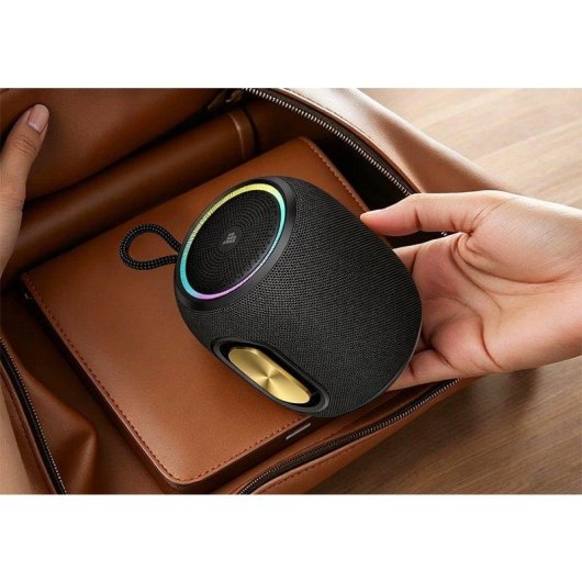 Colunas Bluetooth Genéricas Portáteis 16W com Microfone e Áudio 360°