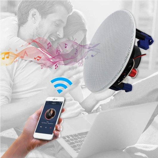 Altavoces Genérica Empotrables Bluetooth 320W con múltiples entradas y TWS