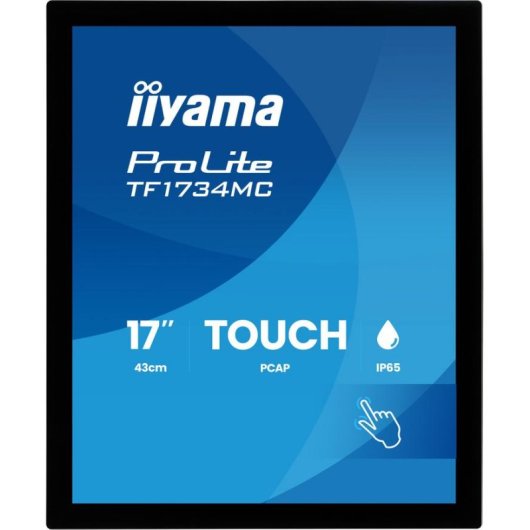 Monitor iiyama ProLite TF1734MC-B8X 17" SXGA 75Hz TN Táctil VESA IP65
