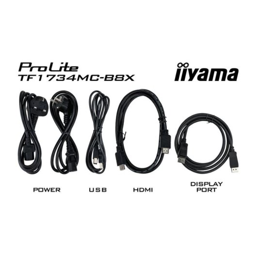 Monitor iiyama ProLite TF1734MC-B8X 17" SXGA 75Hz TN Táctil VESA IP65