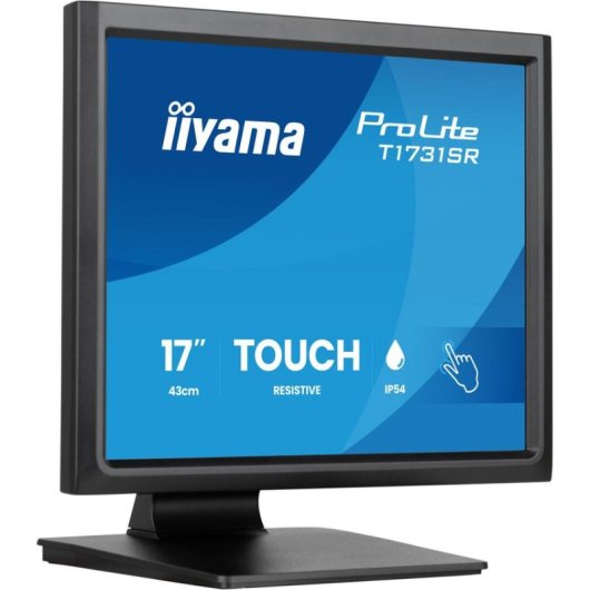 Monitor iiyama ProLite T1731SR-B2S 17" SXGA 75Hz TN Tátil Resistivo Altifalantes VESA 5ms