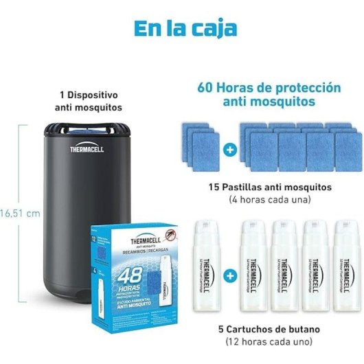 Dispositivo Antimosquitos Thermacell para Exterior 20 m²