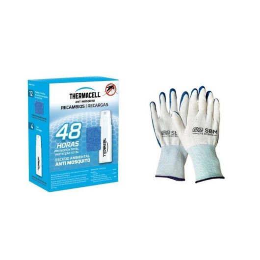 Recambio Repelente Thermacell 20 m² 48 Horas 4 Cartuchos + 12 Pastillas