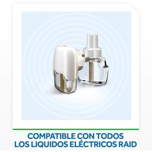 Enchufe Anti Mosquitos Raid Eléctrico Líquido 90 Noches Pack 2 Uds