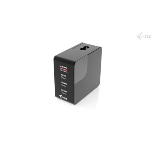 Cargador i-tec 140W Intelligent Multiport USB-C 3x USB-C 1x USB-A