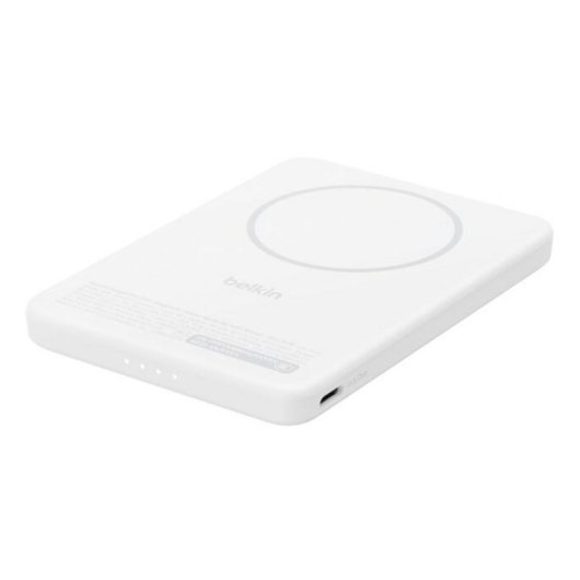 Powerbank Belkin BPD011HQWH 5000 mAh Cargement Sans Fil 20 W Blanc