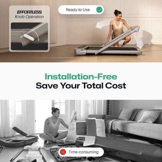 Caminadora UREVO FoldiMix 5L Pro Smart Plata Plegable 120 kg