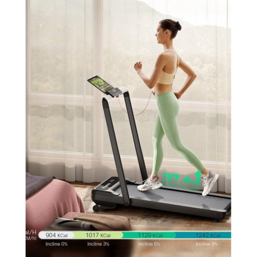Caminadora UREVO Strol 2S PRO 2 en 1 Plegable 12 km/h Bluetooth