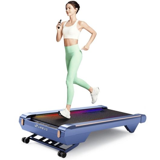 Caminadora UREVO CyberPad para Hogar 120 kg 4 km/h Inclinación Auto 14%