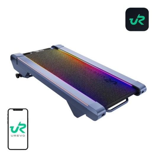 Caminadora UREVO CyberPad para Hogar 120 kg 4 km/h Inclinación Auto 14%
