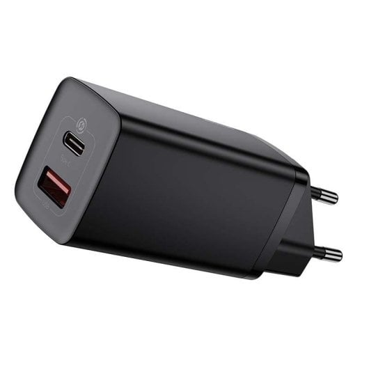 Caricatore USB-C 65W Baseus GaN2 Lite Nero