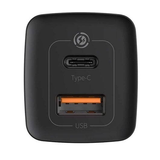 Caricatore USB-C 65W Baseus GaN2 Lite Nero