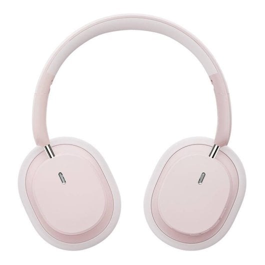 Auriculares Baseus Bowie D05 inalámbricos Bluetooth 5.2 con micrófono y batería 70h rosa dorado