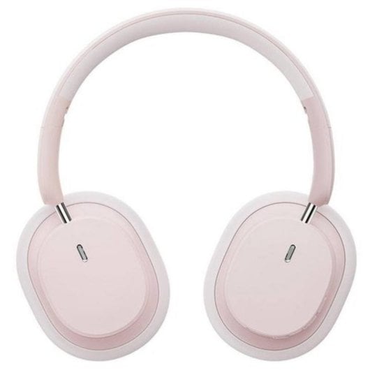 Auriculares Baseus Bowie D05 inalámbricos Bluetooth 5.2 con micrófono y batería 70h rosa dorado