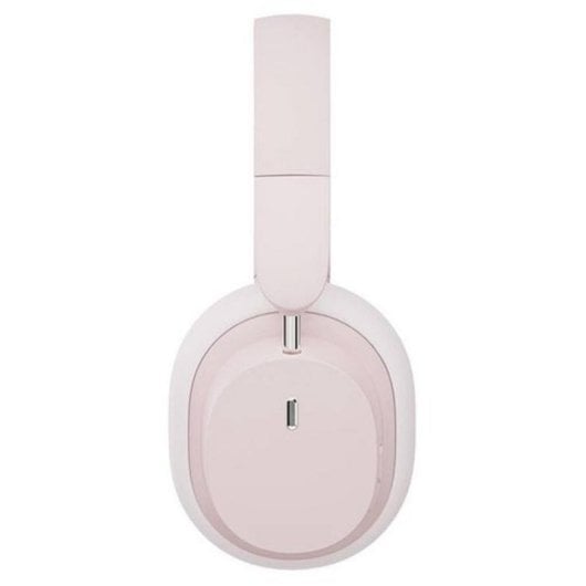 Auriculares Baseus Bowie D05 inalámbricos Bluetooth 5.2 con micrófono y batería 70h rosa dorado