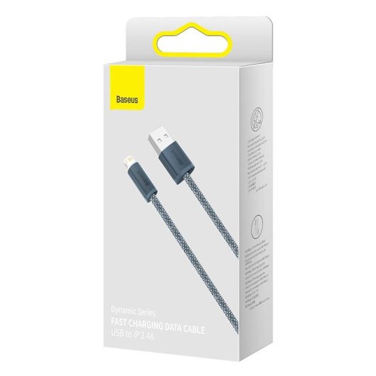 USB-zu-Lightning-Kabel Baseus Dynamic 1 m Grau 2,4 A