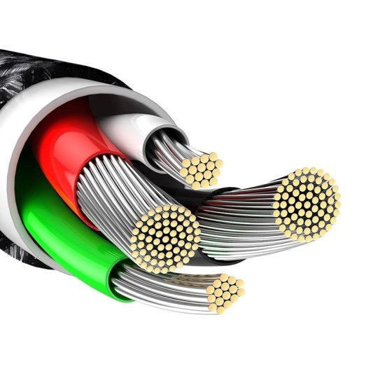 Cable USB a Lightning Baseus CALWJ-A01 2 m Negro
