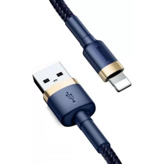 Cavo USB Baseus Cafule per Lightning 2 m Blu e Oro