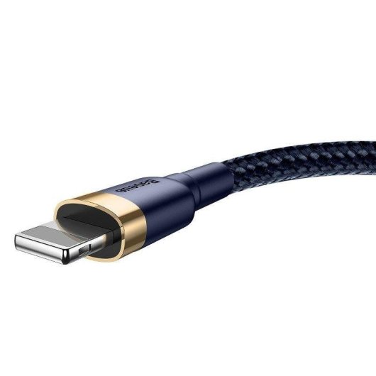 Cavo USB Baseus Cafule per Lightning 2 m Blu e Oro