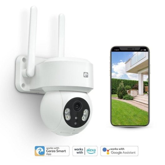 Cámara IP Garza 1296P Visión Nocturna Exterior Audio Bidireccional Alarma