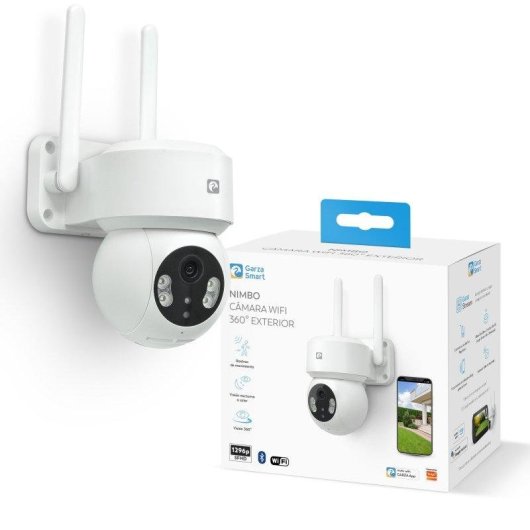 Cámara IP Garza 1296P Visión Nocturna Exterior Audio Bidireccional Alarma