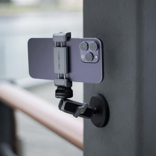 Supporto Magnetico per Camere d'Azione PGYTECH P-GM-220 360° Nero
