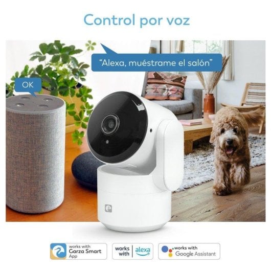 Cámara IP Garza 1080 HD Visión Nocturna Interior Audio Bidireccional