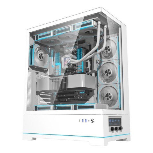 Carcasa darkFlash DY451L Pro ATX Torre Blanca RGB
